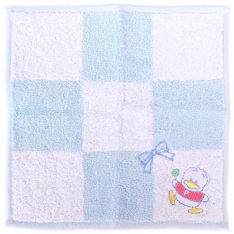 あひるのペックル プチタオル ブロック ミニタオル ハンカチ