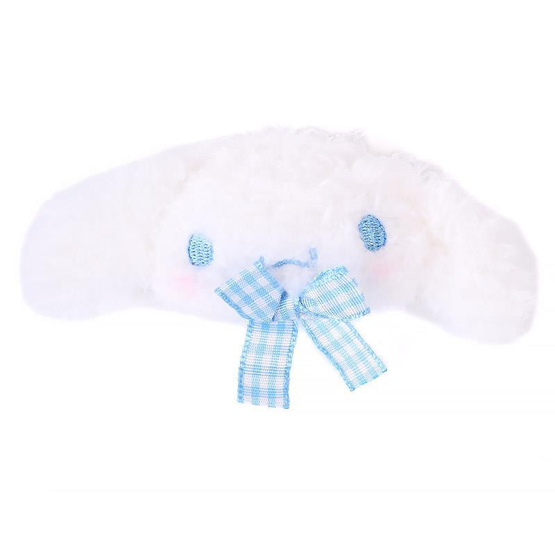 シナモロール フェイス形ヘアクリップ 前髪クリップ サンリオ sanrio
