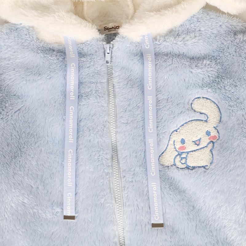 シナモンロール　ボア　パーカー　完売品 楽天市場】シナモロール パーカー ボア なりきり コスプレ 刺繍 M L LL