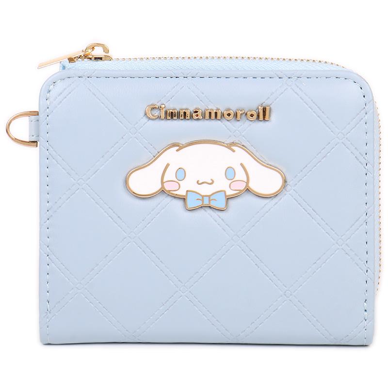 シナモロール 財布 二つ折りウォレット ピンク おしゃれ かわいい