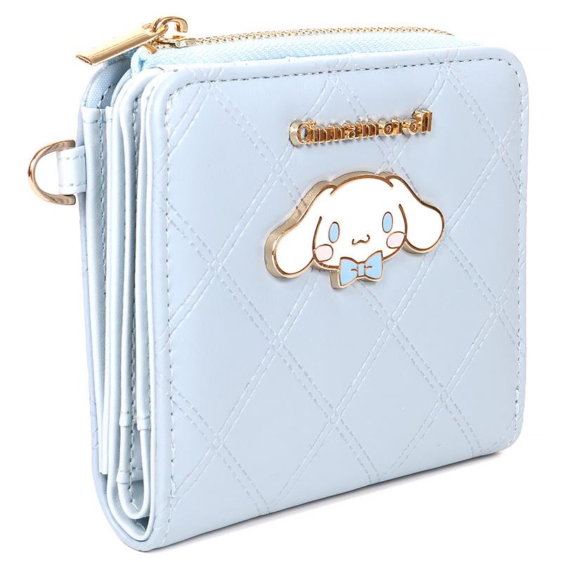 シナモロール 財布 二つ折りウォレット ピンク おしゃれ かわいい