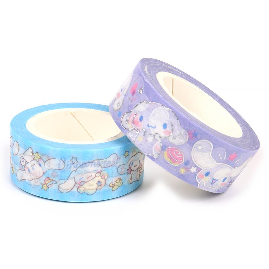 シナモロール ペーパーテープ 2個セット 15mm幅 貼って剥がせる