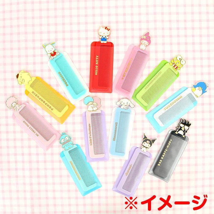 ★レア　サンリオ　シナモロール　モカ　くし　コーム　2006年 シナモロール コンパクトコーム 収納ケース付き くし キャラクター