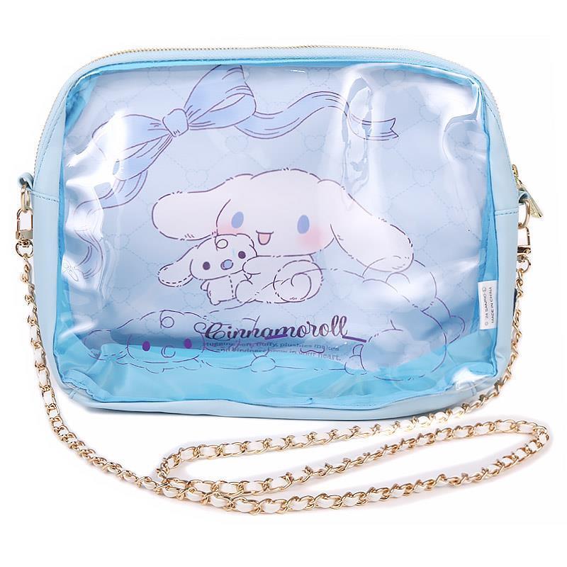 シナモロール クリアショルダーバッグ サンリオ sanrio キャラクター 