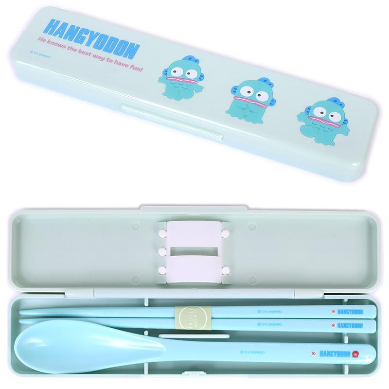 ハンギョドン 箸&スプーンセット お弁当 携帯用カトラリー レディース