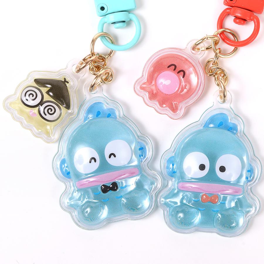 ハンギョドン アクリルキーホルダー 2個セット 半立体 お揃いニコにこ