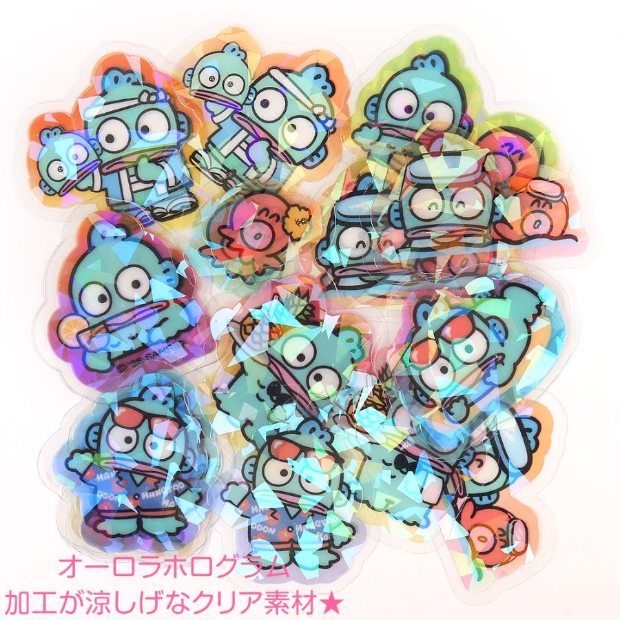 ハンギョドン 夏シール シールセット ドリンク オーロラホログラム加工