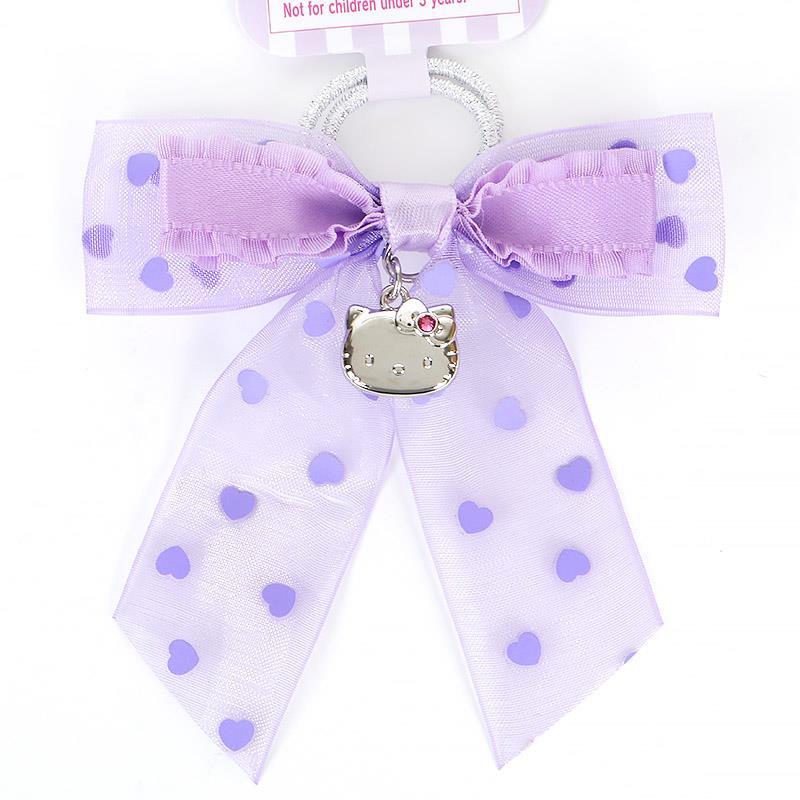 ハローキティ キッズ オーガンジーリボンポニーテールホルダー