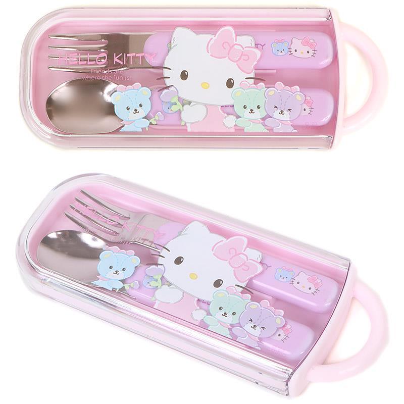ハローキティ ランチコンビセット スプーン フォーク 弁当用カトラリー