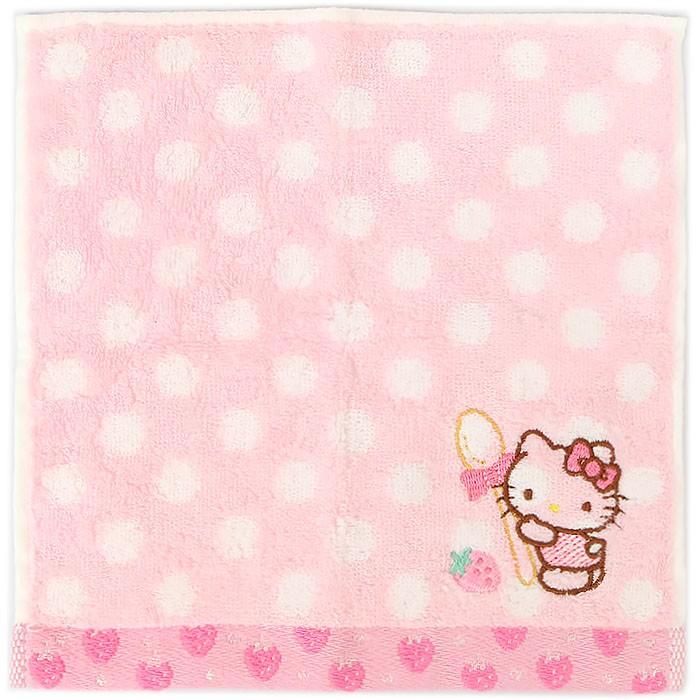 プチタオル ハローキティ ミニタオル ハンカチ ドット レディース用 女性用 キャラクター キャラクター ファッション小物特集 Kt01 キャラクターズショップ キラキラ 通販 Yahoo ショッピング