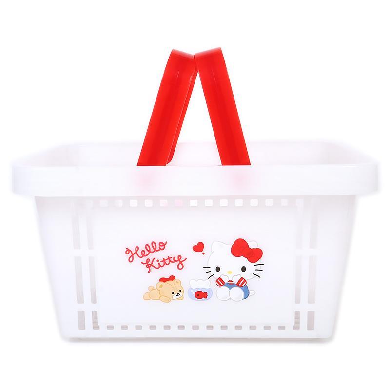 ハローキティ バスケット 収納かご 小物入れ 小物収納 サンリオバス