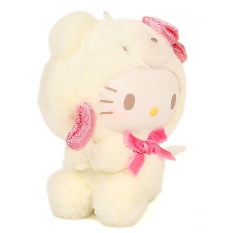 ハローキティ 着ぐるみマスコットホルダー クマ キーホルダー