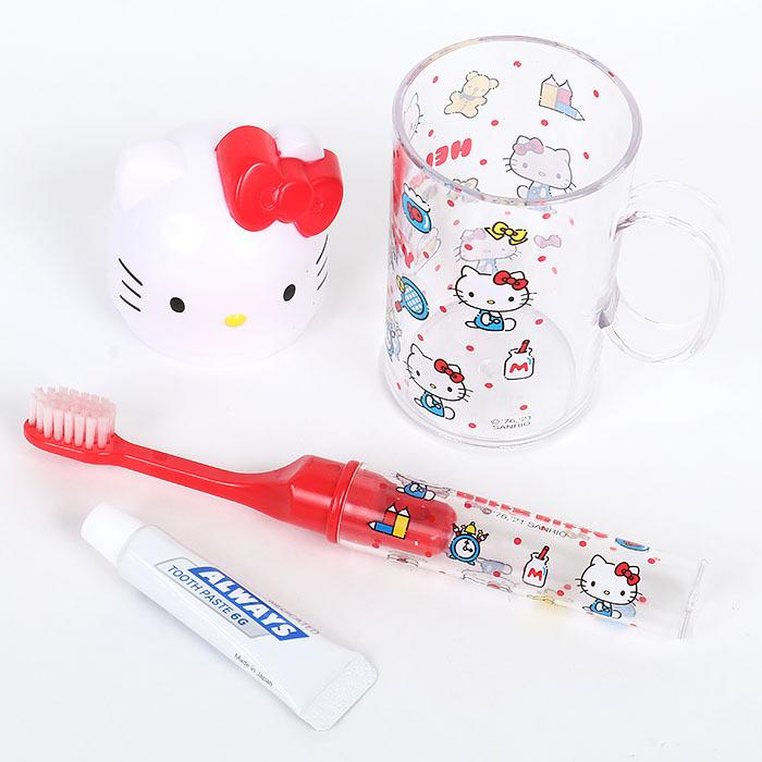 ハローキティ コップ付き歯ブラシセット レディース用 女の子用 可愛い 大人用 サンリオ Sanrio キャラクター 化粧雑貨特集 Kt01 キャラクターズショップ キラキラ 通販 Yahoo ショッピング