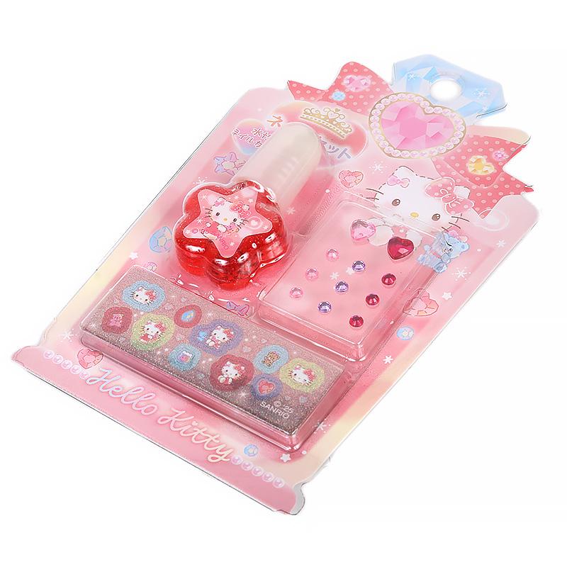 ハローキティ ネイルカラーセット ネイルシール キッズコスメ 子供用