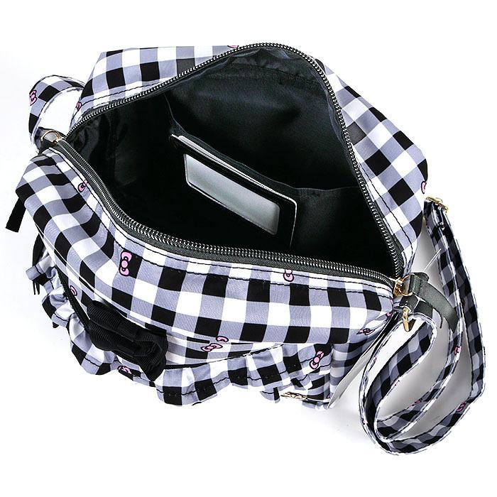 ハローキティ キッズショルダーバッグ チェック 通園バッグ 子供用 キッズ 女の子 女児 可愛い サンリオ Sanrio キャラクター 入園入学通園通 Kt01 キャラクターズショップ キラキラ 通販 Yahoo ショッピング
