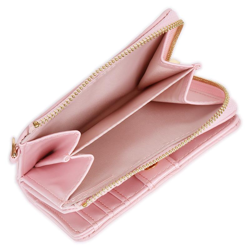 ハローキティ 財布 二つ折りウォレット ピンク おしゃれ かわいい
