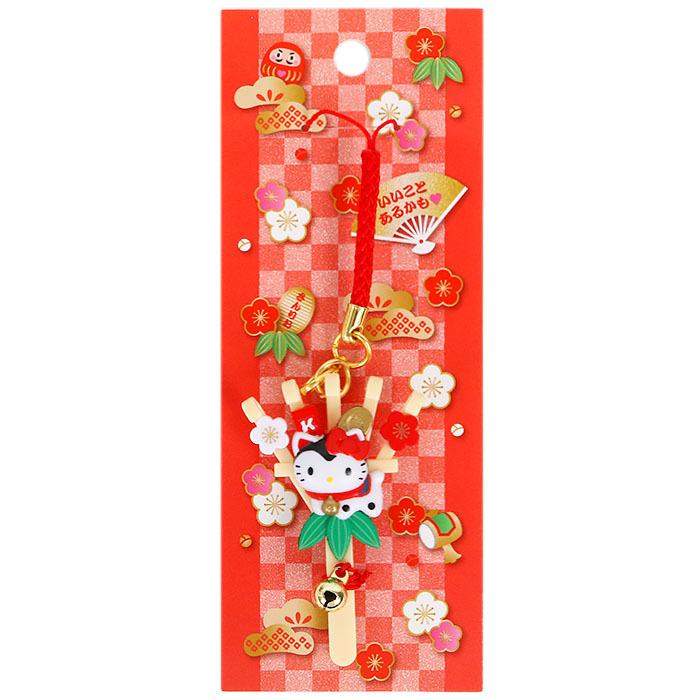 ハローキティ 熊手風根付け ストラップ くま手 縁起物 キャラクター サンリオ 干支 縁起シリーズ Kt01 キャラクターズショップ キラキラ 通販 Yahoo ショッピング