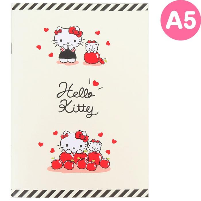A5ノート ハローキティ 横罫 りんご 女子 文具 かわいい サンリオ Sanrio キャラクター キュートなステーショナリー特集 Kt01 3564 キャラクターズショップ キラキラ 通販 Yahoo ショッピング
