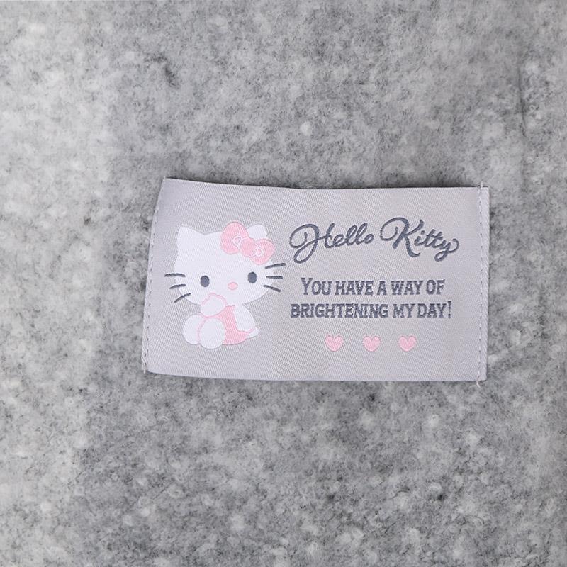 ハローキティ マフラー チェック柄ボリュームマフラー ふんわり