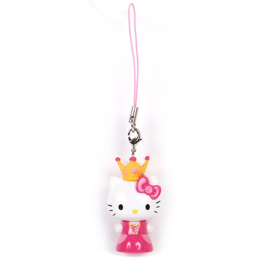 ハローキティ ストラップ＆シールセット スーパーキュート