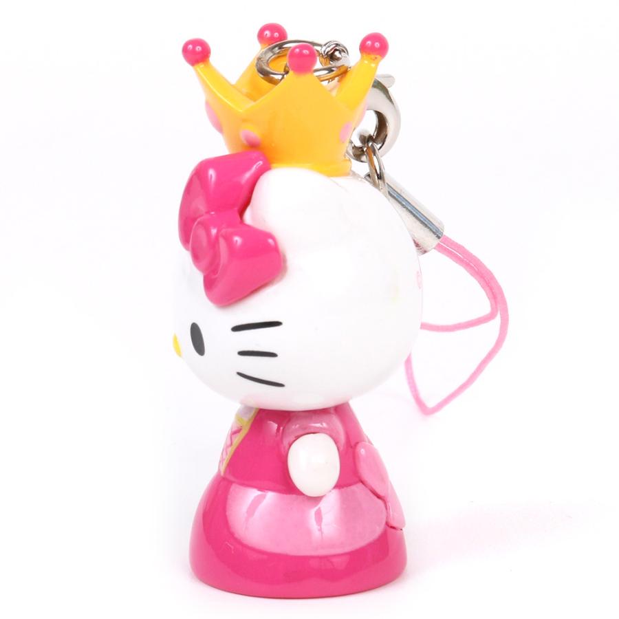 ハローキティ ストラップ＆シールセット スーパーキュート