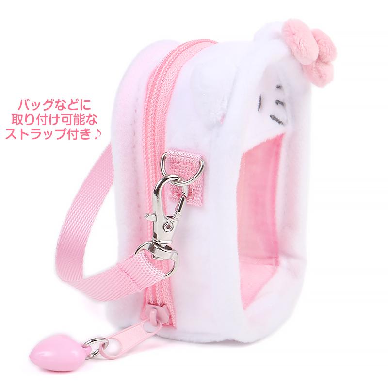 ハローキティ ドールケース ポーチ マスコット 収納 ぴたっとぷれんず