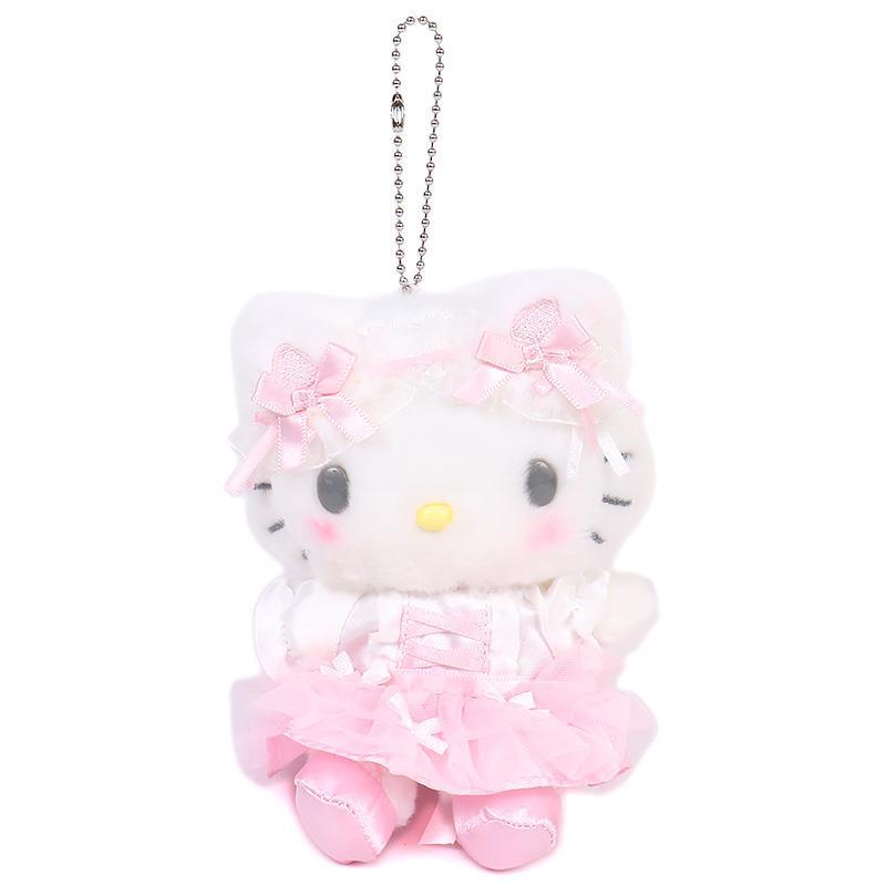 白猫バレリーナ キティ ハローキティ サンリオ マスコット｜Yahoo