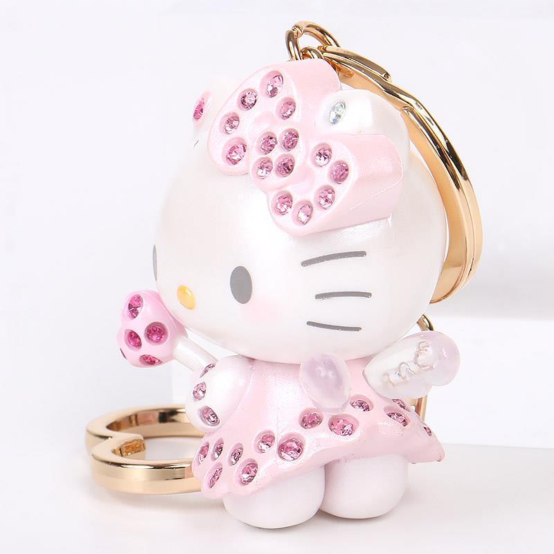 ハローキティ エンジェルキーホルダー 天使 キラキラ かわいい ハローキティ エンジェルキーホルダー 天使 キラキラ かわいい