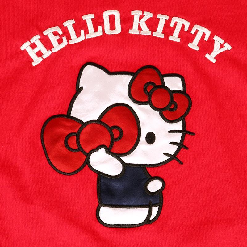 ハローキティ パーカー ゆったり レディース 女子 大人 シンプル