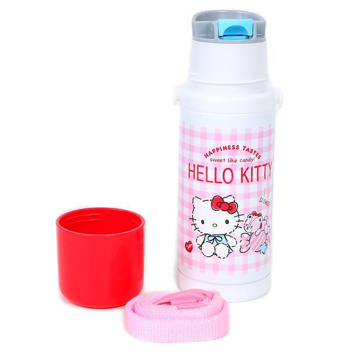 ハローキティ ステンレスボトル CANDY 380ml 水筒 保温保冷両用