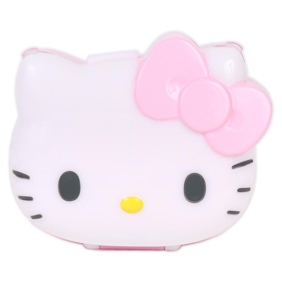 野いちごキティ　いちごキティ　ピルケース　薬入れ　2001年 当時物　ふりかけ5 ハローキティ フェイス形お薬ケース ピルケース サプリケース くすり