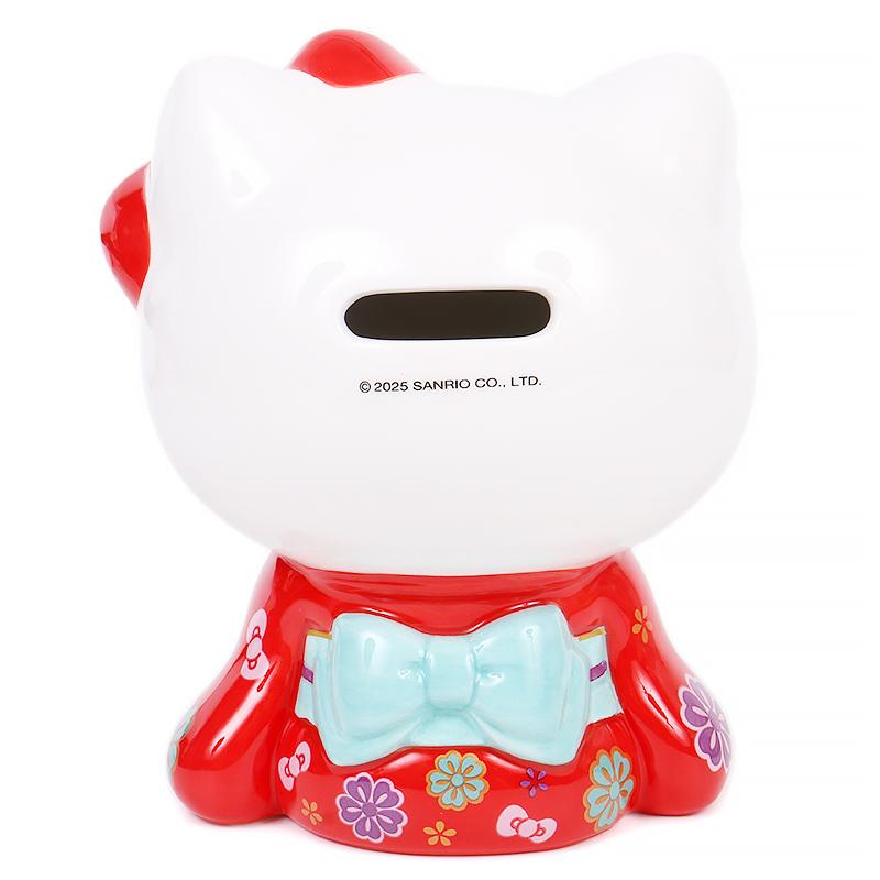 ハローキティ 貯金箱 着物 縁起良い サンリオ sanrio キャラクター