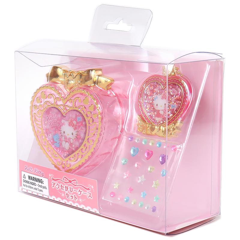 ハローキティ アクセサリーケースセット こども キッズ 女の子