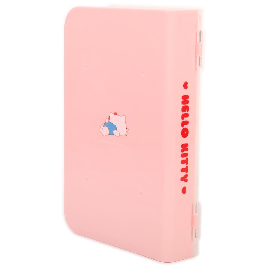 ハローキティ ブック形収納ケース S 小物入れ 透明フタ インテリア 新