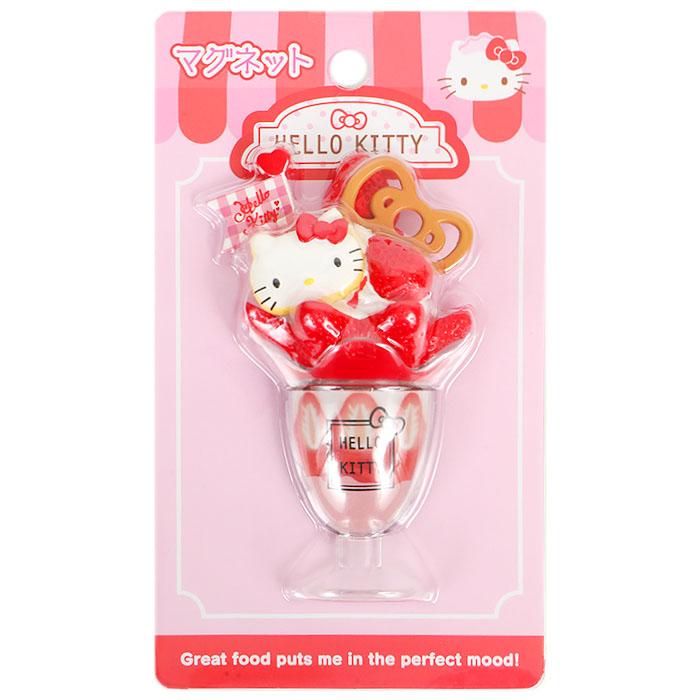 グルメマグネット ハローキティ いちごパフェ 可愛い Sns映え Sanrio キャラクター サンリオ ショッピング風デザインシリーズ Kt01 7374 キャラクターズショップ キラキラ 通販 Yahoo ショッピング