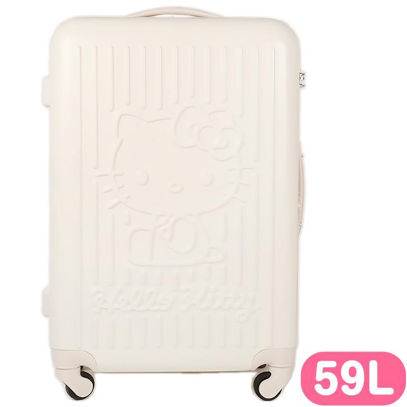 ハローキティ キャリーバッグ 59L 4輪キャスター 360度 TSA スーツ