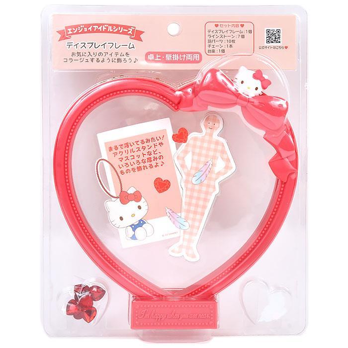 ハローキティ ディスプレイフレーム 卓上 壁掛け エンジョイアイドル