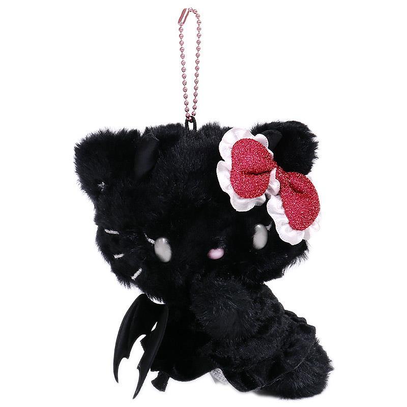 希少レア　ハローキティ　ぬいぐるみ　小悪魔　デビル　ブラックキティ　サンリオ ハローキティ ぬいぐるみ デビルキティ 悪魔キティ エンジェル