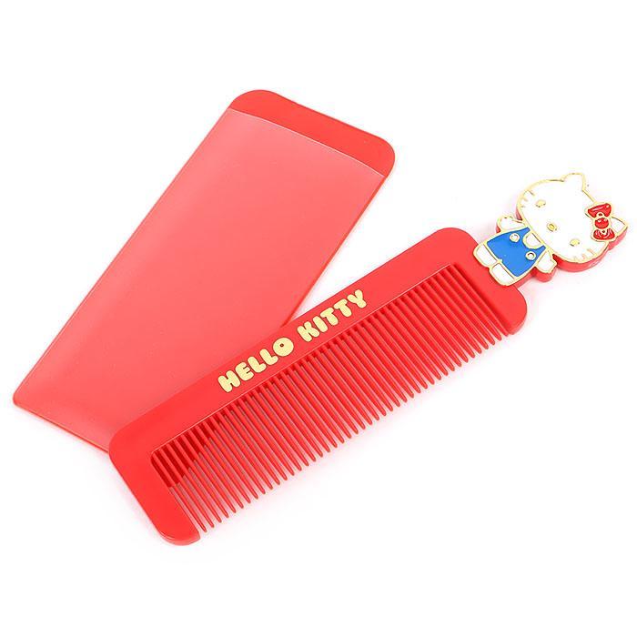 ハローキティ コーム ケース付き ハローキティ コンパクトコーム 収納ケース付き くし キャラクター