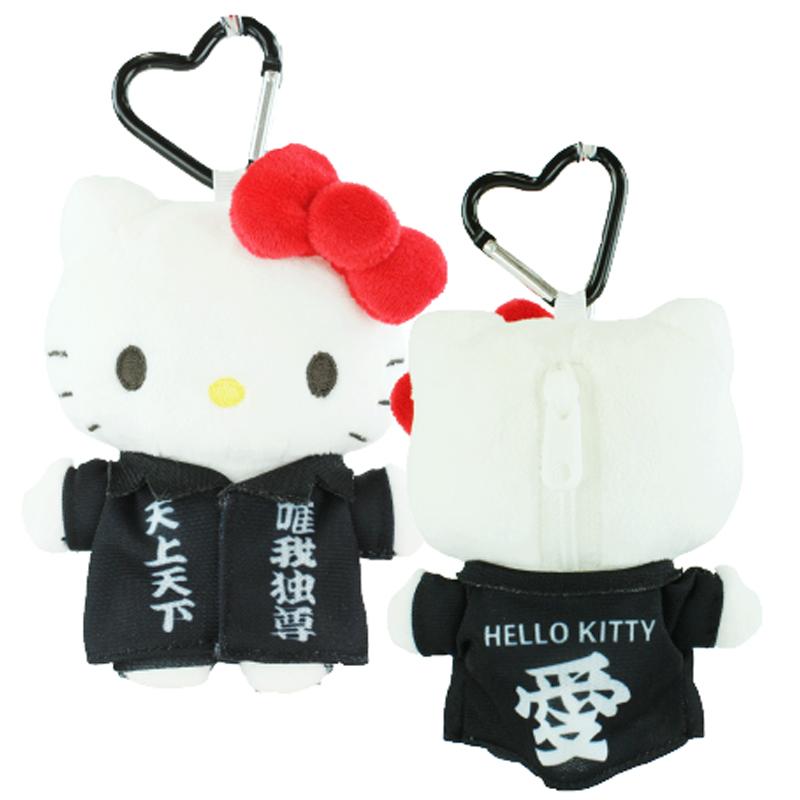 ハローキティ ガクラン マスコットポーチ 青春応援団 ミニぬいぐるみ