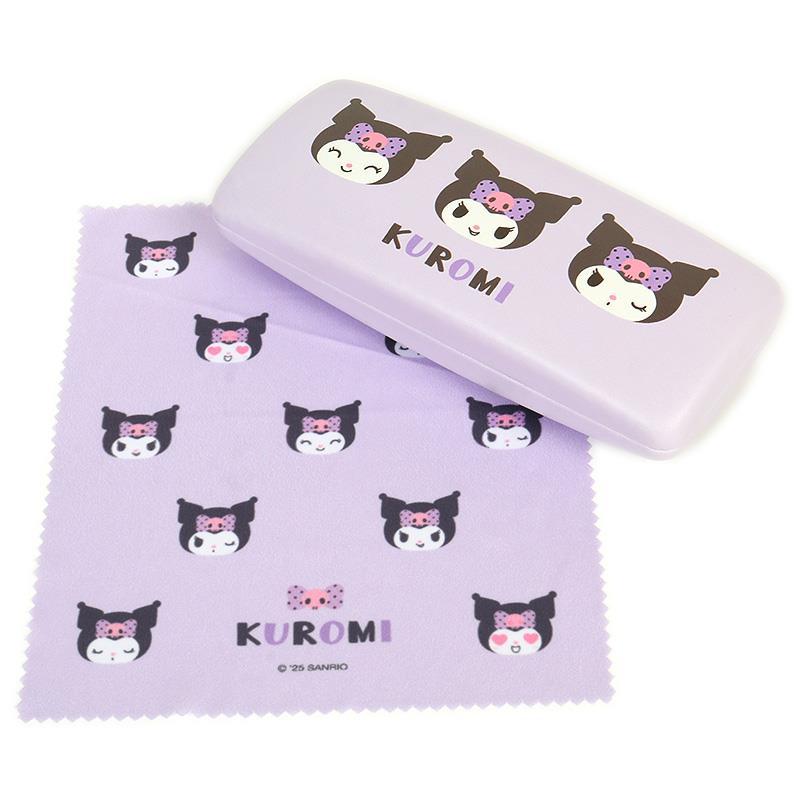 クロミ メガネケース クロス付き 眼鏡ケース メガネ拭き付き 身の回り