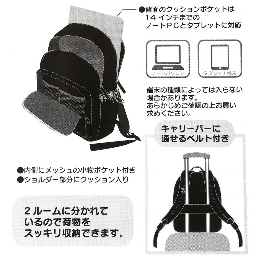 未使用　 新品　ブラック　黒　クロミ　レディース　リュック　収納　バックパック クロミ リュック ブラック 黒 レディース 女子 女の子 バックパック