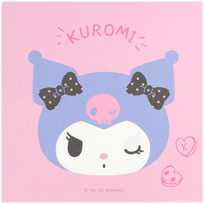 スクエアメモ クロミ メモ帳 シンプル キャラクター サンリオ フェイスデザインシリーズ Ku01 384861 キャラクターズショップ キラキラ 通販 Yahoo ショッピング