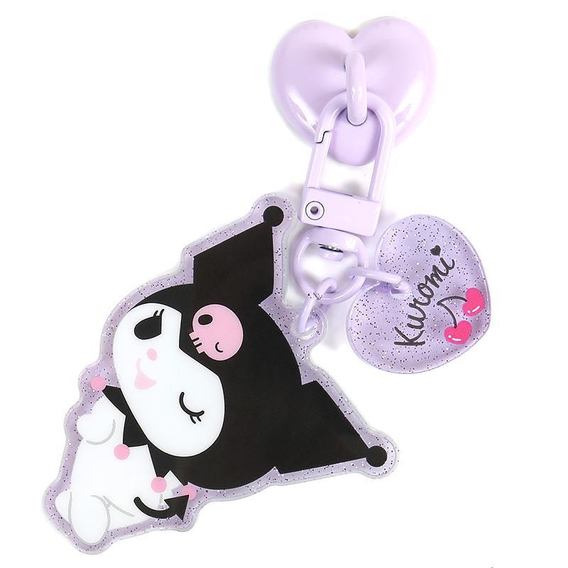 サンリオ　クロミ　キーホルダー クロミ マスコット付きキーリングハンガー サンリオ sanrio