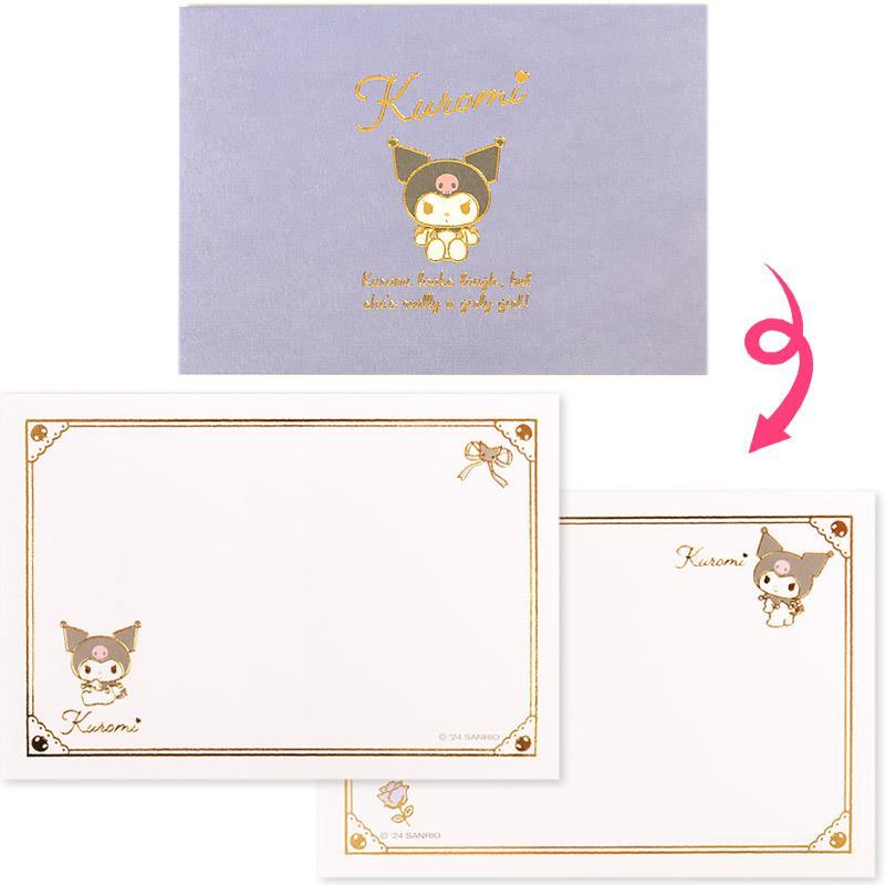 クロミ メッセージミニパット 金箔押し メッセージカード シンプル