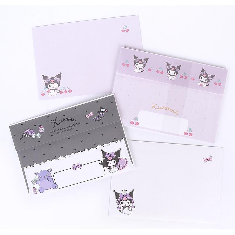 クロミ キャラクター形レターセット サンリオ sanrio クロミ キャラクター形レターセット サンリオ sanrio