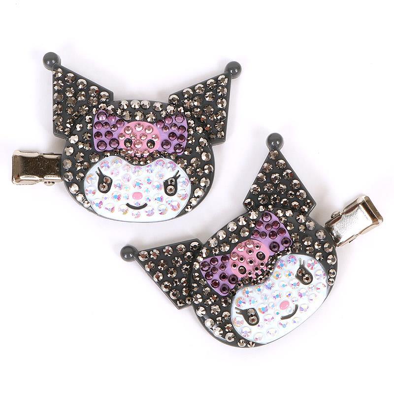 クロミ 前髪クリップ ジュエルデコ ヘアクリップ サンリオ sanrio