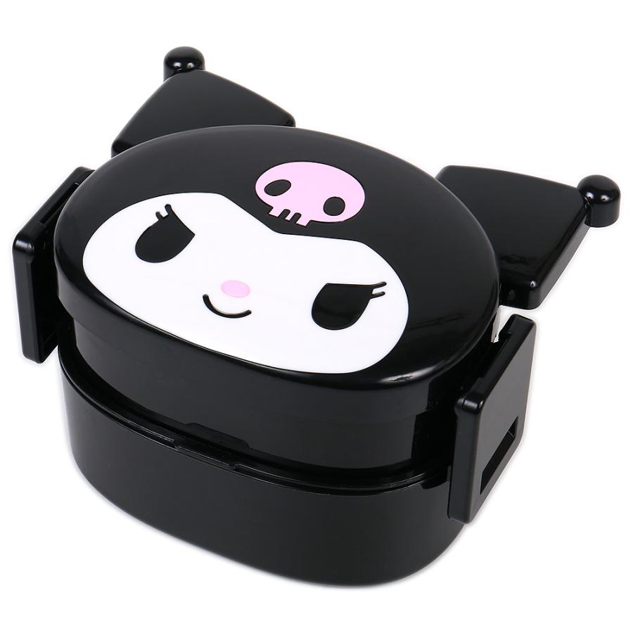 クロミ フェイス形2段ランチボックス 弁当箱 ドーム形 かわいい