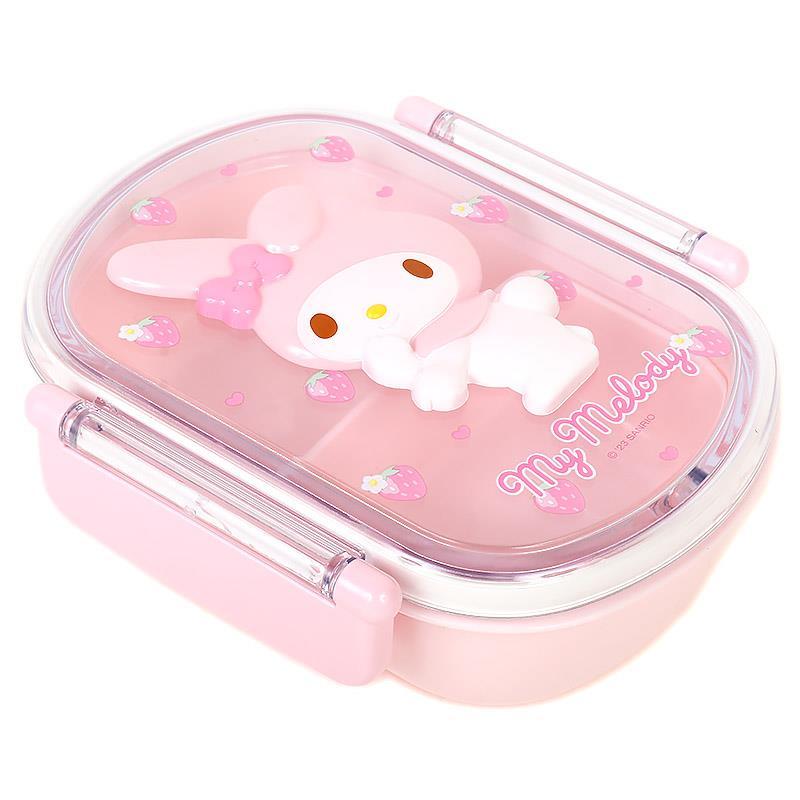 マイメロディ レリーフ付きランチボックス 弁当箱 抗菌 360ml 子供