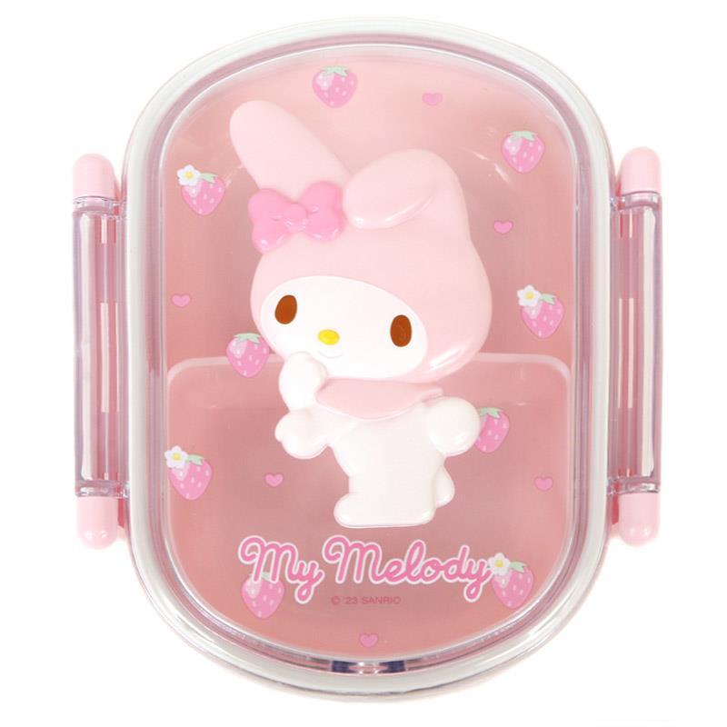 マイメロディ レリーフ付きランチボックス 弁当箱 抗菌 360ml 子供